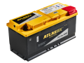 Atlas AGM SA 60520 105А/ч-12V ст EN950 европейские обратная 393x175x190