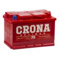 CRONA Optimum 75А/ч-12V ст EN600 европейские обратная 278x175x190