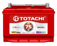 TOTACHI CMF80D26FL 75А/ч-12V ст EN620 европейские обратная 257x172x200