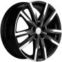 Легковой диск Khomen Wheels KHW1905 7,5x19 5x114,3 ET45 60,1 Black-FP