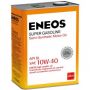 Масло моторное ENEOS Super Gasoline 10W-40 API SL полусинтетическое 4 л