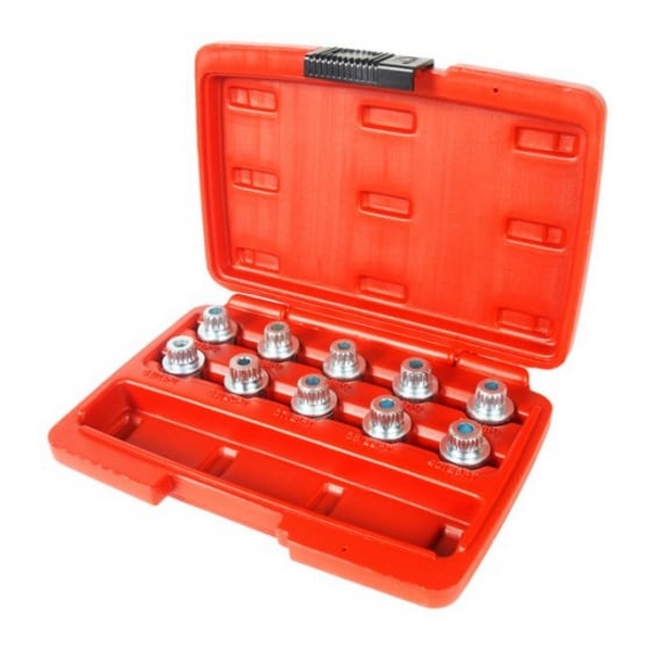 Набор головок JTC -4318 10 шт. 30 - 40 мм